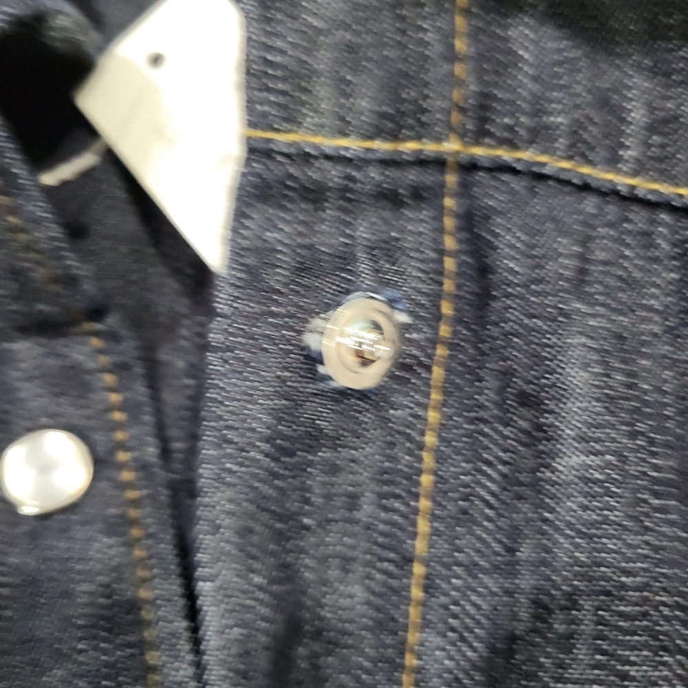J Crew Jules western shirt in denim CN488 Size 12 **Flaw NWT - Picture 9 of 12